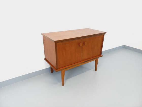 Image 1 of Small vintage Scandinavian-style teak sideboard from the 1960s