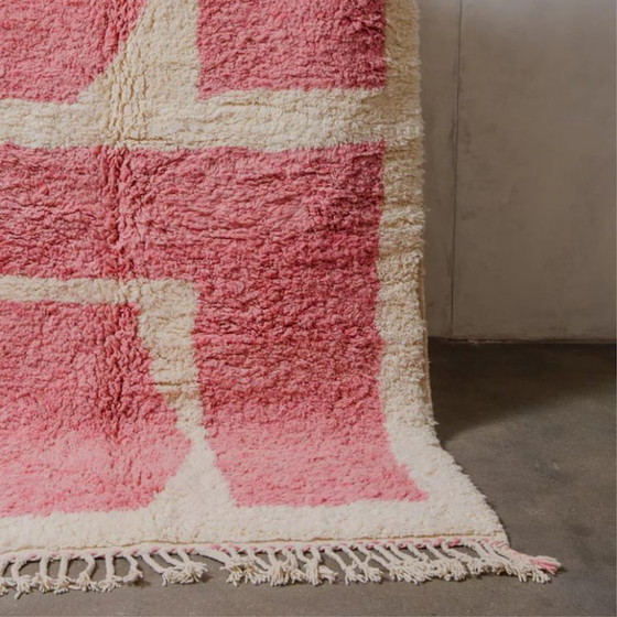 Roze vloerkleed 250cm x 160cm voor de woonkamer – Vloerkleden en tapijten, Wool (photo 5 of 7)