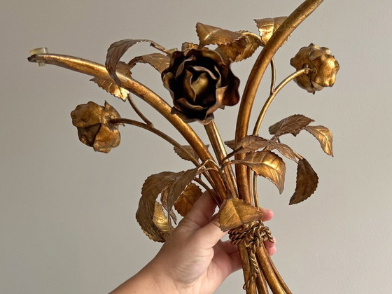 1x Tavolino vintage Hans Kögl Florentine Rose - Eclettico – Tavolini, Glass, Metal (photo 22 of 24)