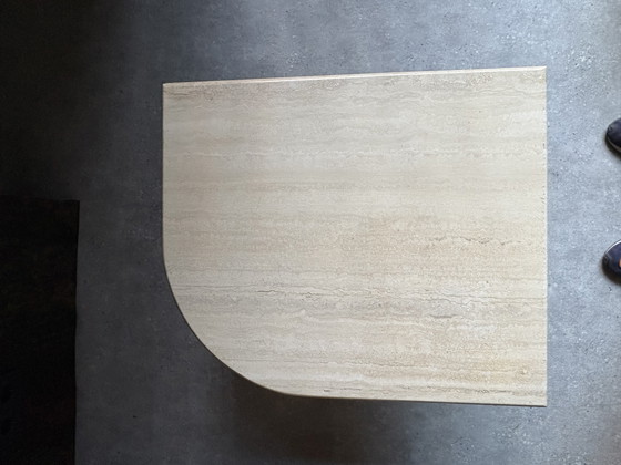 Image 1 of Vintage travertine salontafel Italië