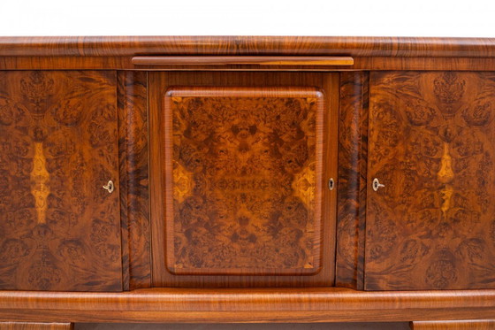 Image 1 of Large Art Deco Chest of Drawers, Poland, 1940s