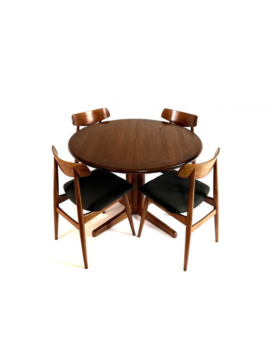 Image 1 of Vintage extendable dining table, Gudme Møbelfabrik '60