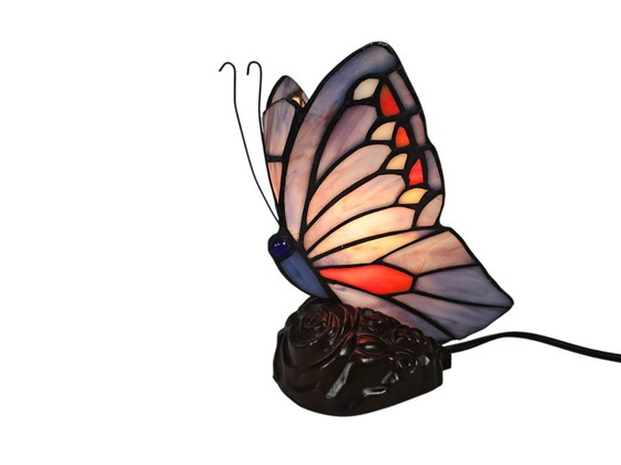 Image 1 of Mabrilux Lighting - 'Butterfly' - Tiffany style - ash and lead - bronze - 2000