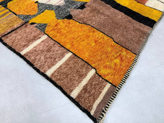 Tapis marocain sur mesure 3/2 – Wool, Cotton, Modern (photo 4 of 10)