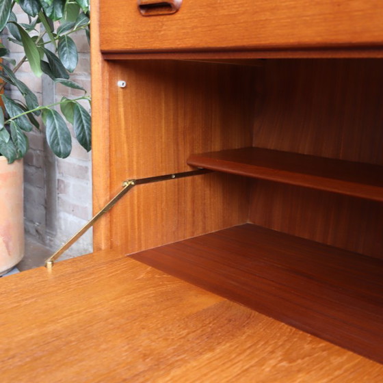 Image 1 of Meuble TV vintage, petit buffet, Louis Van Teeffelen pour Wébé