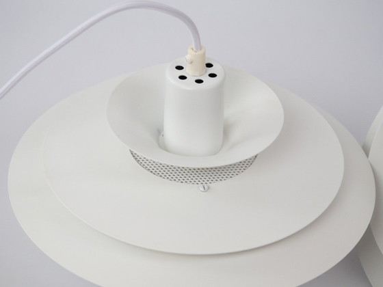 Image 1 of Pair of 2 Danish vintage lamps Verona by Kurt Wiborg, Jeka, 1980s