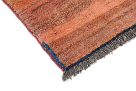 Image 1 of Original Perserteppich Gabbeh Ghashghai Orientteppich 158 cm x 116 cm Alt Natur