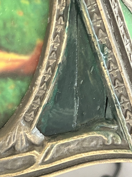 Image 1 of Antica lampada Francese stile Tiffany