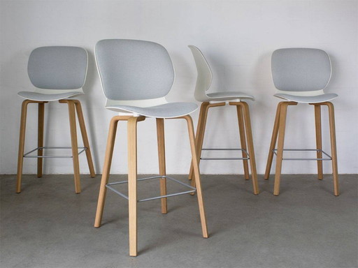 Patricia Urquiola set of 4 bar stools Maari for Haworth