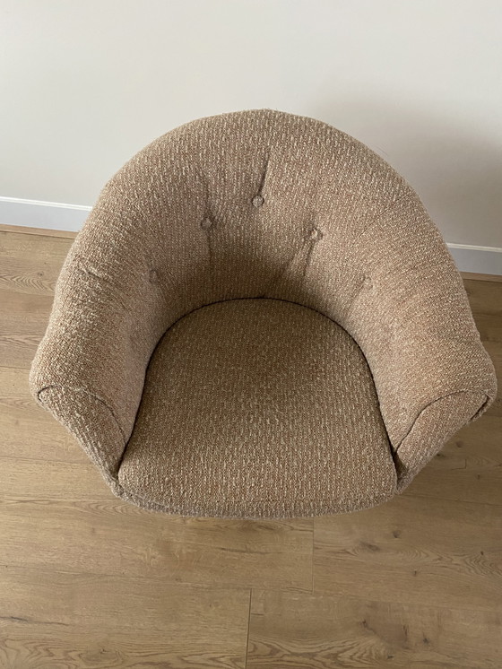 Image 1 of Overman uit Zweden draaifauteuil, jaren 60
