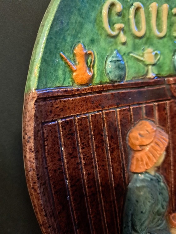 Image 1 of 1Ceramica fiamminga XXL Diametro 32,5 cm In perfette condizioni d'epoca