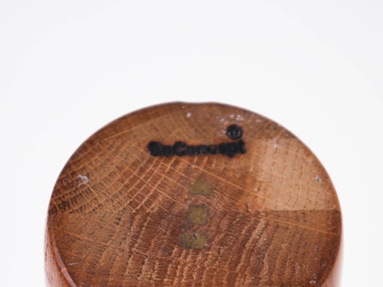Image 1 of Teakhouten kandelaar, Deens ontwerp, jaren 70, vervaardigd door BoConcept.