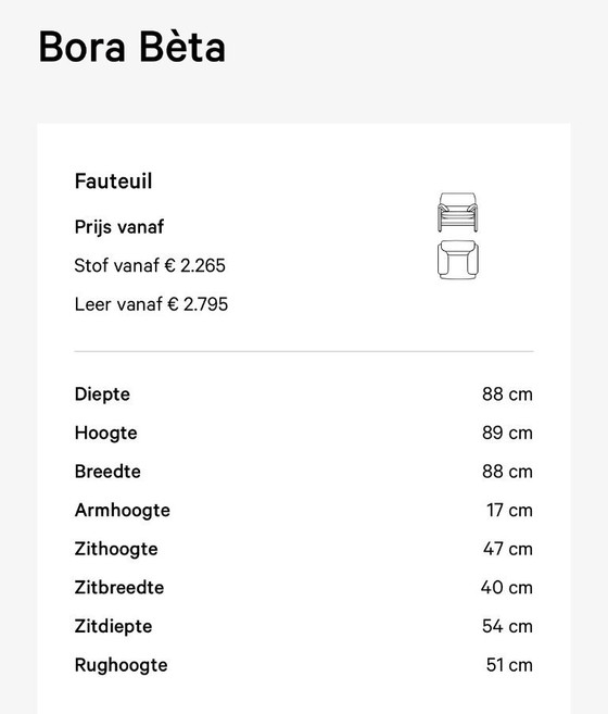 Image 1 of Sedia Leolux Bora Beta, pelle nera