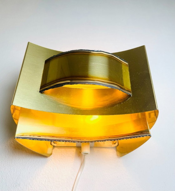 Image 1 of BRUTALISTISCHE WANDLEUCHTE VON SVEND AAGE HOLM-SØRENSEN FÜR HOLM-SØRENSEN & CO, DÄNEMARK, 1960ER