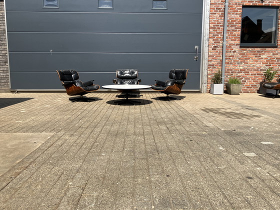 Image 1 of Late 50's Vintage Eames Lounge Chair Group Set Contura/Fehlbaum (Vitra) in License of Herman Miller