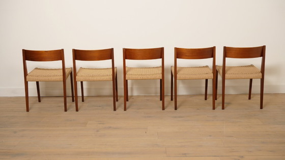 Image 1 of Chaise de salle à manger vintage | Cadovius | Pia | Royal Persiennen | Restaurée