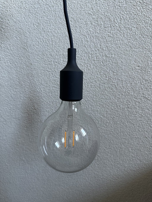 2 * Muuto pendant lamp fitting with 1 bulb