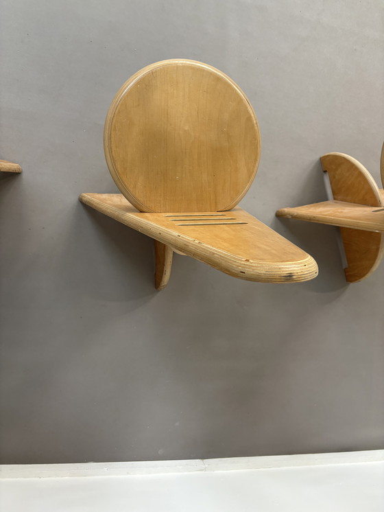 Image 1 of Set off 3, design regolabile in compensato di Gijs Boelaars per Lundia, anni '80