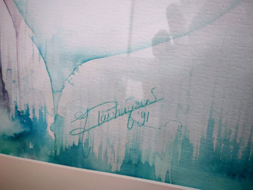 Jeanne Panhuijzen (1951) Watercolor