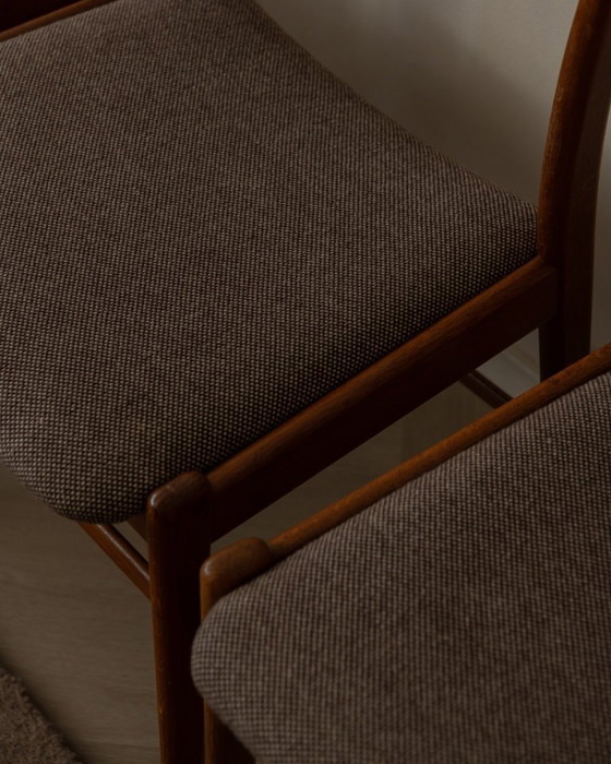 Image 1 of Set di 4 sedie da pranzo vintage Minett, Yngve Ekström, Troeds, Svezia - Sedie scandinave