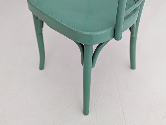 Image 1 of Conjunto vienés moderno Thonet B 246 con sillas y mesa T 142, década de 1930