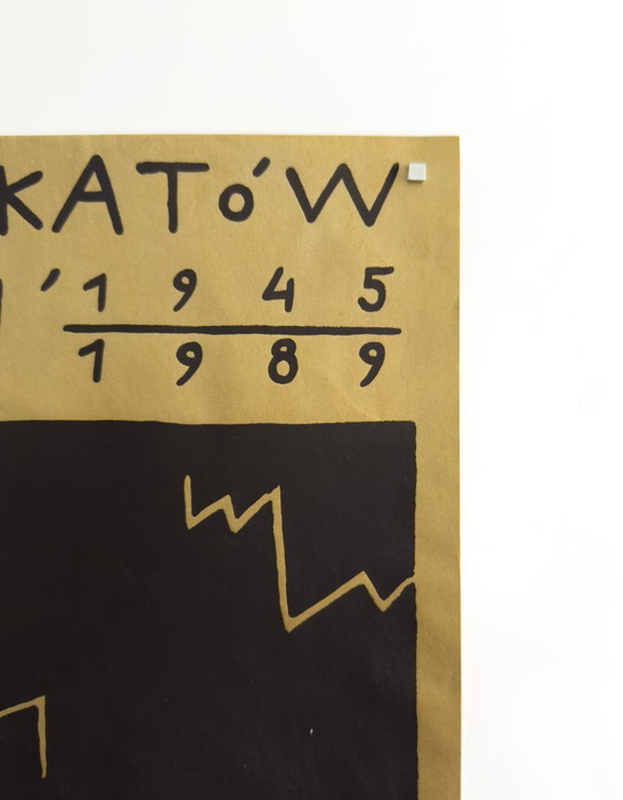 Image 1 of 🖼️ 100 Best Japanese Posters – Original Polish Exhibition Plakat by Ryszard Kalarus | Kraków, 1991  | Approx. 84 × 59 cm 