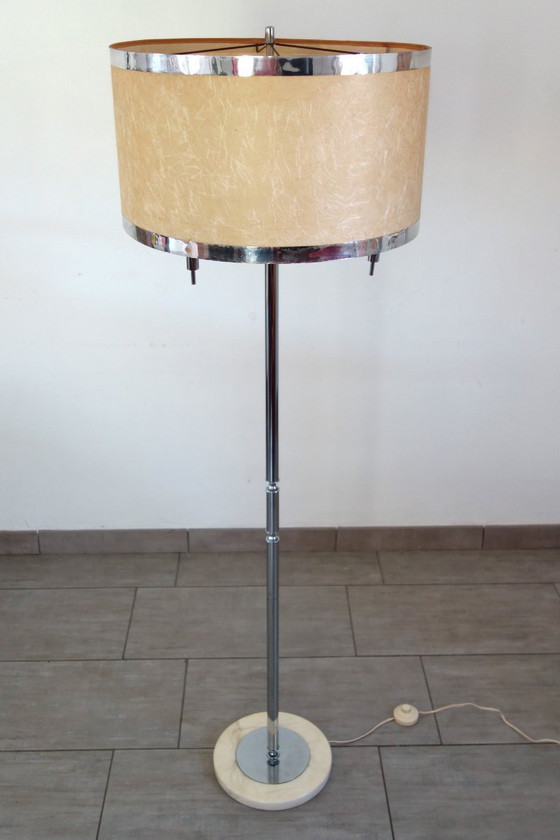 Image 1 of Lampadaire space age 3 feux années 70
