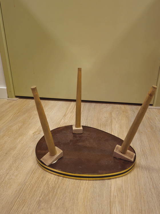 Image 1 of Vintage Plantentafeltje Tafeltje Bijzettafeltje Tafel 