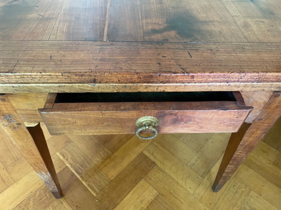 Tavolo da fattoria allungabile Tavolo da pranzo antico francese XIX secolo – Tavoli da pranzo, Legno (photo 19 of 25)