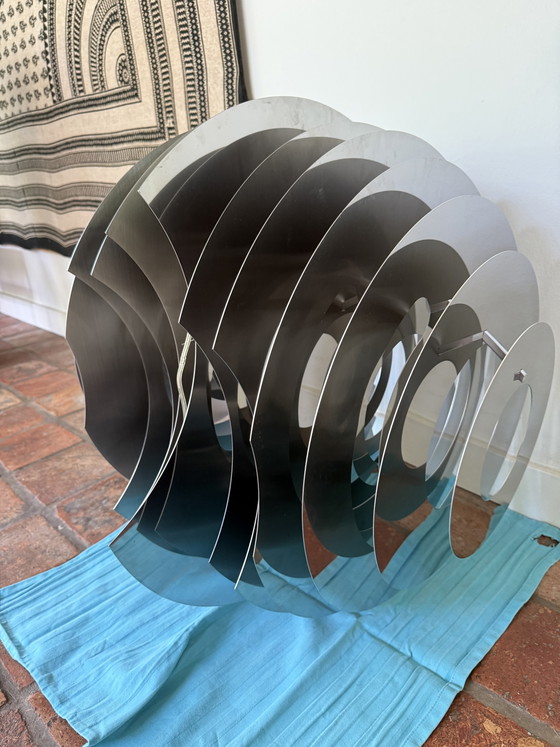 Focarini Supernova Acciaio inox – Foscarini, Lampade a sospensione, Metal, rvs (photo 3 of 9)
