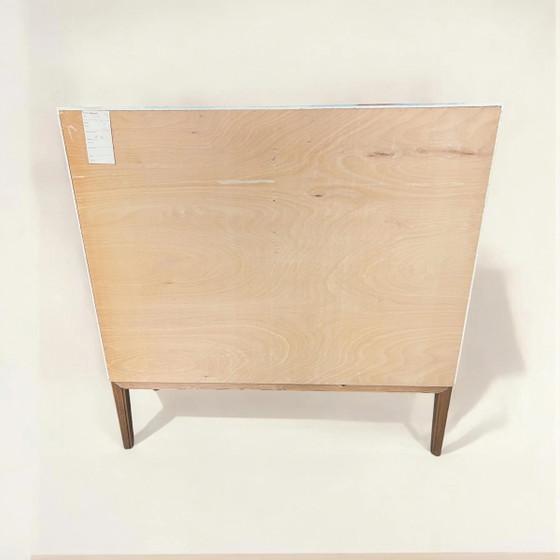 Palette Möbelwerk - Deutsches Mid Century Highboard von 1972 mit Liefernachweis und Markenetikett. – Schmitt (photo 10 of 11)