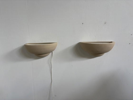 Image 1 of Ensemble de lampes murales vintage IKEA en céramique V9704