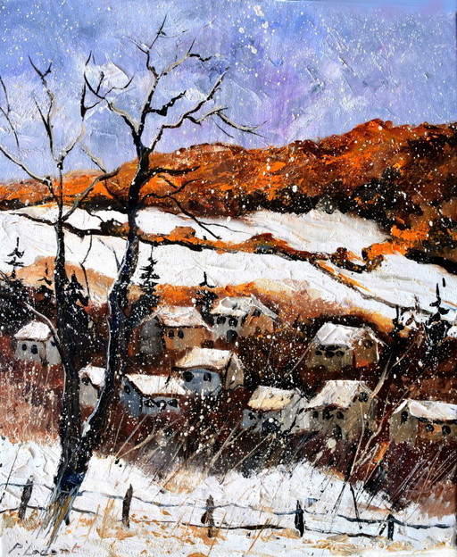 Mein Dorf im Winter