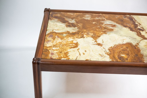 Table basse en marbre vintage