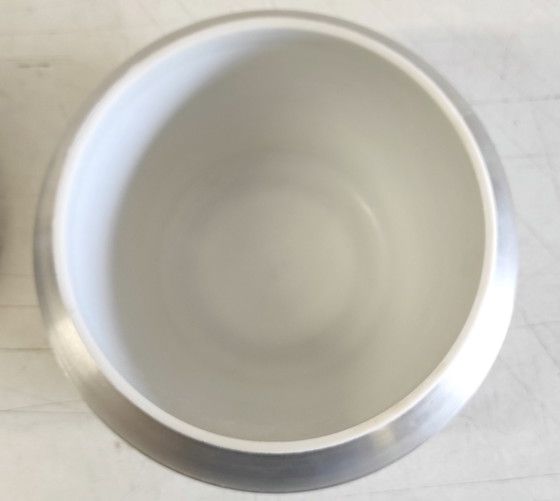 Image 1 of Ice bucket - Brushed metal pear - 1979
