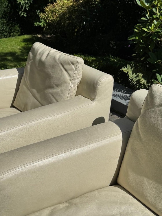 B&B Italia Fauteuil Harry (los of als set) – Leather, Metal (photo 10 of 16)