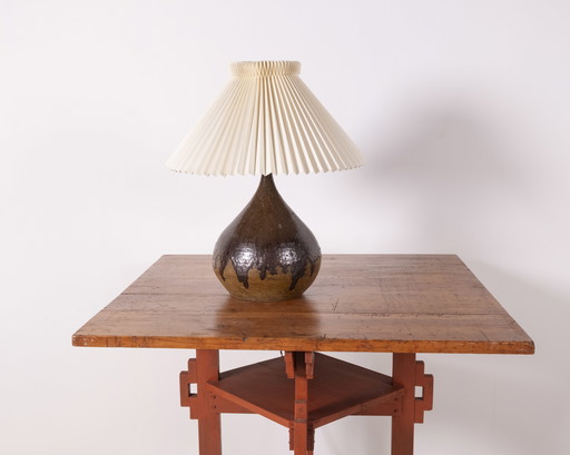 Lampe de table en céramique Flemming Ross, 1960 Danemark