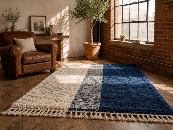 Image 1 of Handgemaakt Marokkaans Berberkleed 250 cm x 150 cm