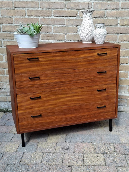 Beautiful Vintage Simpla Lux Chest of Drawers | 1960s Teak | Mid-Century Design – ladekasten, Wood