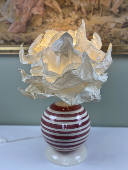 Enkele keramische spiraal lampenkap Wolk