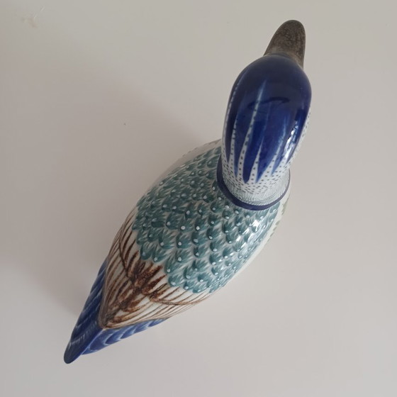 Image 1 of Erandi Tonala. Messico. Annata 1960. Anatra dipinta a mano.