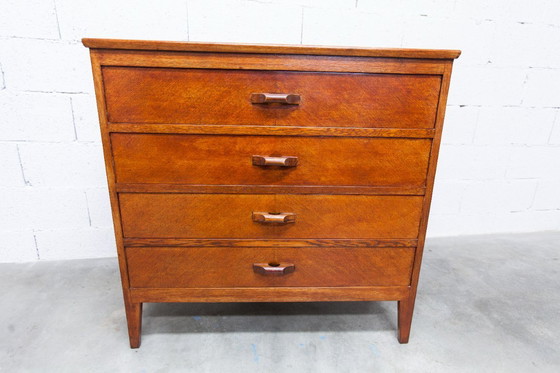 Image 1 of 1960s chest of drawers with 4 drawers
