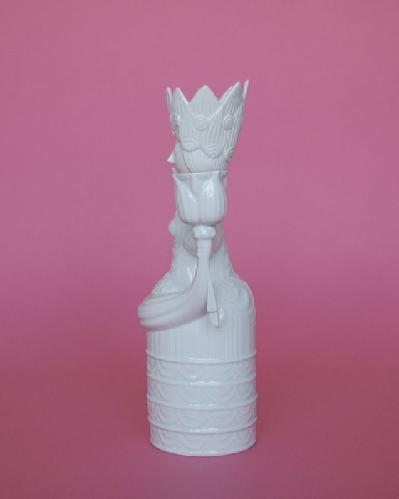 Image 1 of Candeliere in porcellana "Papagena", Björn Wiinblad per Rosenthal, anni '80, Germania