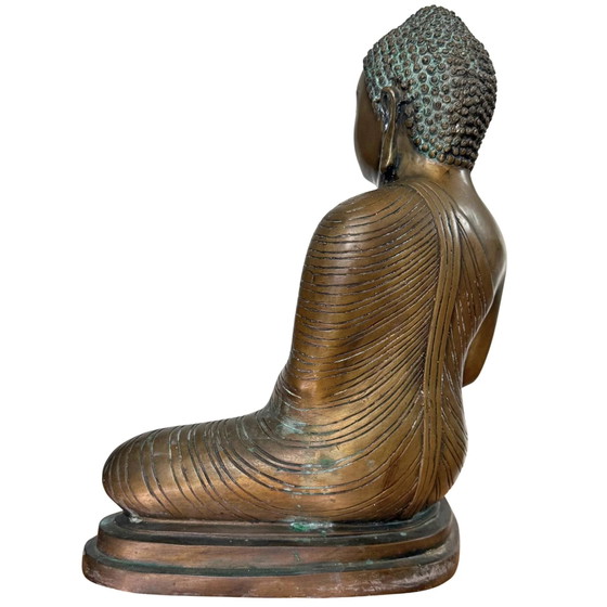 Quiete Interiore & Concentrazione – Buddha Thai-Lao Antico (XIX Secolo) – Sculture, Bronze (photo 7 of 10)