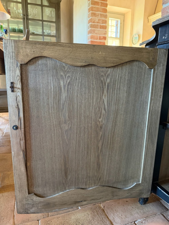 Dialma Brown Volterra Sideboard, Oak and pickled black, Wood (photo 7 of 11)