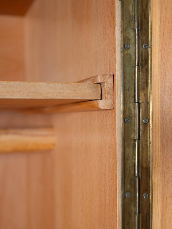 Image 1 of Funktionalistischer Kleiderschrank von Vichr & spol., Kleiderschrank im Bauhaus-Stil, Tschechoslowakei der 1930er Jahre