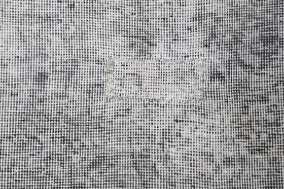 Image 1 of Hand-knotted vintage art rug 247x378