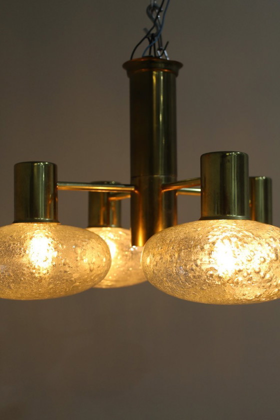 Image 1 of Vintage Doria hanglamp jaren '70