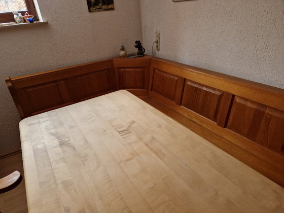 Image 1 of Corner bench, table, chair