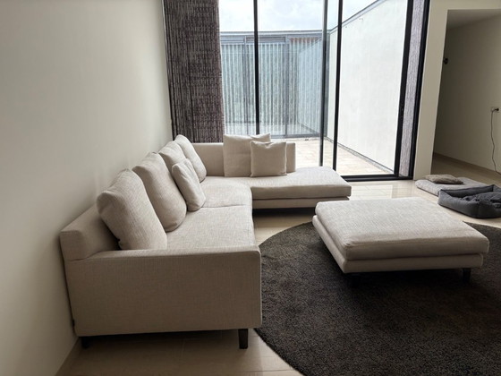 Image 1 of Minotti Andersen Sofa mit Fußhocker